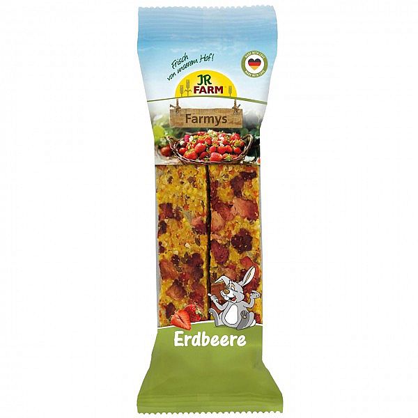 JR Farmys tyčinky pre hlodavce jahoda 160g/2ks