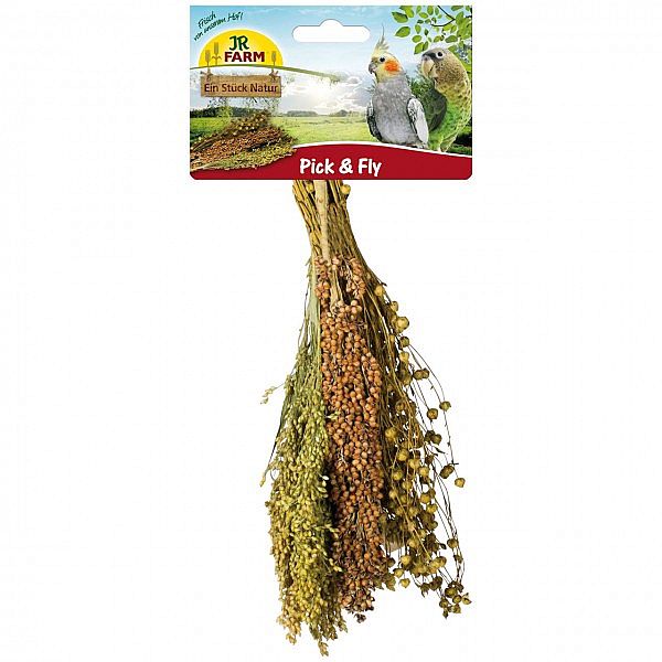 JR FARM Pick/Fly cirok, proso, lan 130g