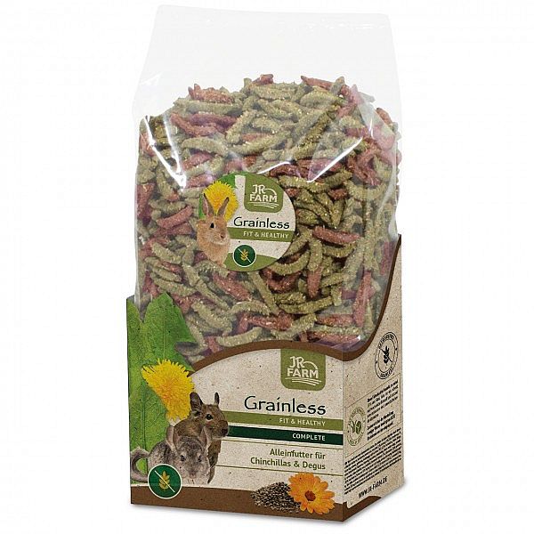 JR Grainless HEALT Complete 600g- činčila/degu