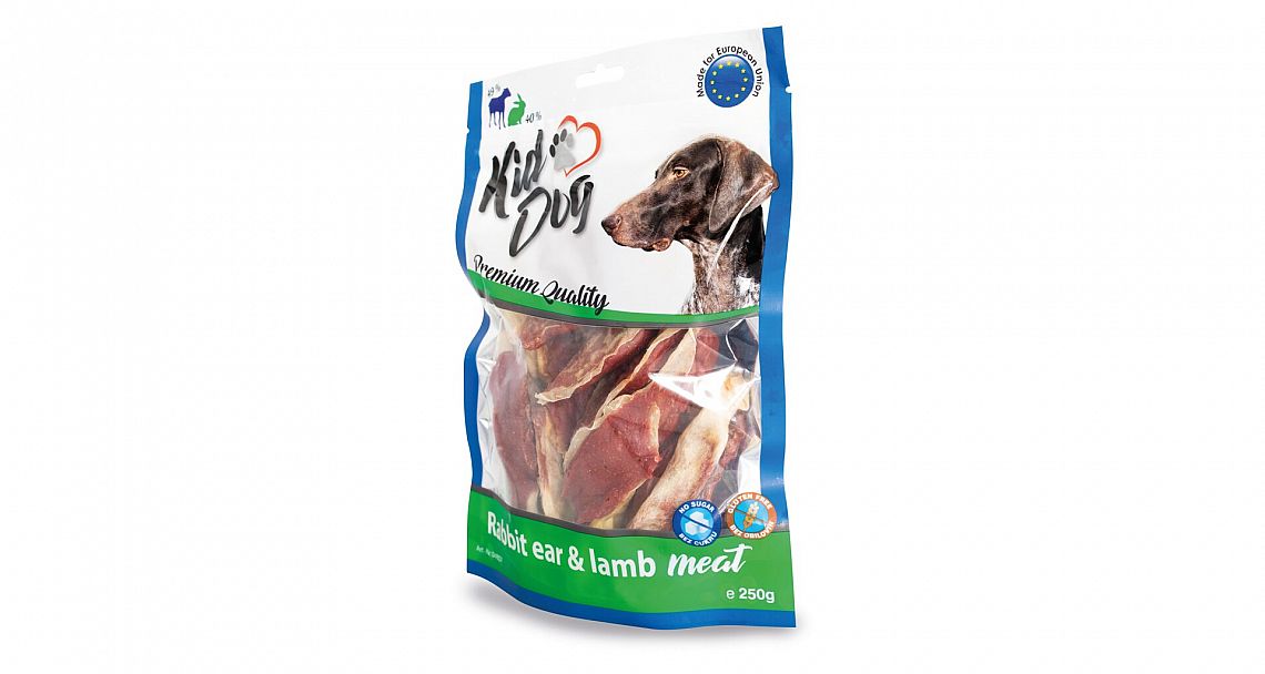 KD Králicie ucho s jahňacím mäsom 250g