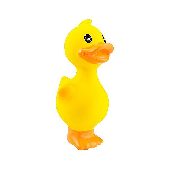 HHD Stojaca kačička so zvukom 9,5 cm, latex