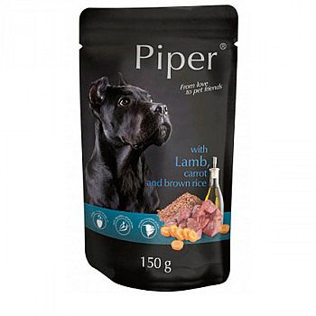 PIPER kapsička 150g - s jahňacím, mrkvou