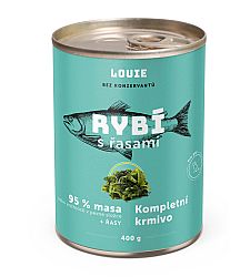 Konzerva LOUIE ryba s riasou 400g pre psov